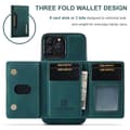 Miniatyrbild 2 av 10: DG.MING 2 in 1 Magnetic Card Slot Case iPhone 16 Pro Max Green
