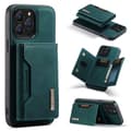 Miniatyrbild 1 av 10: DG.MING 2 in 1 Magnetic Card Slot Case iPhone 16 Pro Max Green