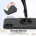 Miniatyrbild 5 av 7: MagSafe Silikonskal iPhone 16 Svart