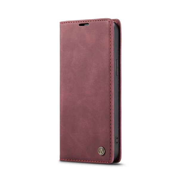 CaseMe Slim Plånboksfodral iPhone 16 Pro Max Röd