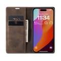Miniatyrbild 2 av 7: CaseMe Slim Plånboksfodral iPhone 16 Pro Max Brun