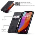 Miniatyrbild 5 av 7: CaseMe Slim Plånboksfodral iPhone 16 Pro Max Svart