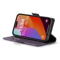 Miniatyrbild 3 av 9: CaseMe Slim Plånboksfodral RFID-skydd iPhone 16 Pro Lila