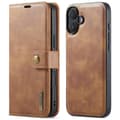 Miniatyrbild 8 av 8: DG.MING 2-in-1 Magnet Wallet iPhone 16 Plus Cognac