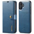 Miniatyrbild 8 av 8: DG.MING 2-in-1 Magnet Wallet iPhone 16 Plus Blue