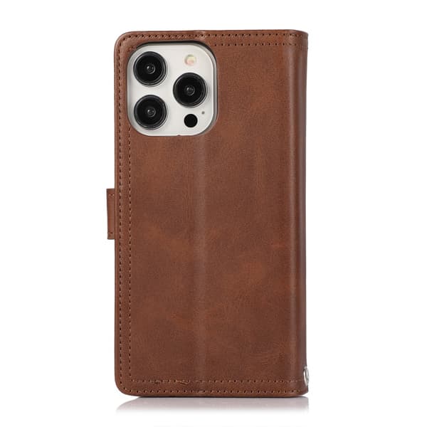 Plånboksfodral Multi-Slot iPhone 16 Pro Max Brun