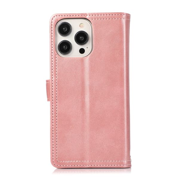 Plånboksfodral Multi-Slot iPhone 16 Pro Max Roséguld