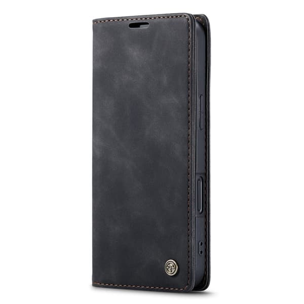 CaseMe Slim Plånboksfodral iPhone 16 Plus Svart