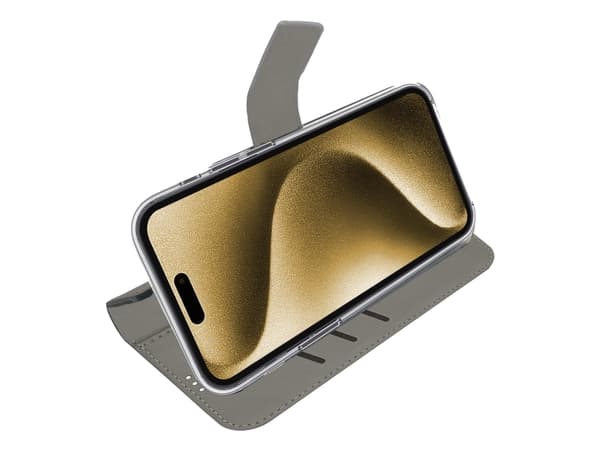 Celly WALLY1080, Plånbok, Apple, iPhone 16 Plus, 17 cm (6.7"), Svart