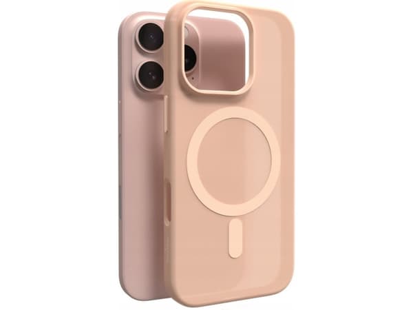 Puro Daylight MagSafe silikonfodral för iPhone 16 Pro Max - beige