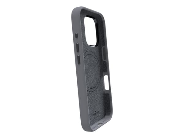 Puro Icon Mag Pro MagSafe silikonikotelo iPhone 16 Pro Max - tummanharmaa - tumma harmaa