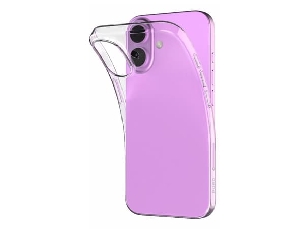 PURO 0.3 Nude, Omslag, Apple, iPhone 16 Plus, 17 cm (6.7"), Transparent