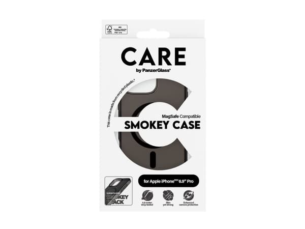 CARE by PanzerGlass Urban Combat - Baksidedeksel for mobiltelefon - MagSafe-samsvar - termoplast-polyuretan (TPU), polykarbonat (PC), oleofobisk bele