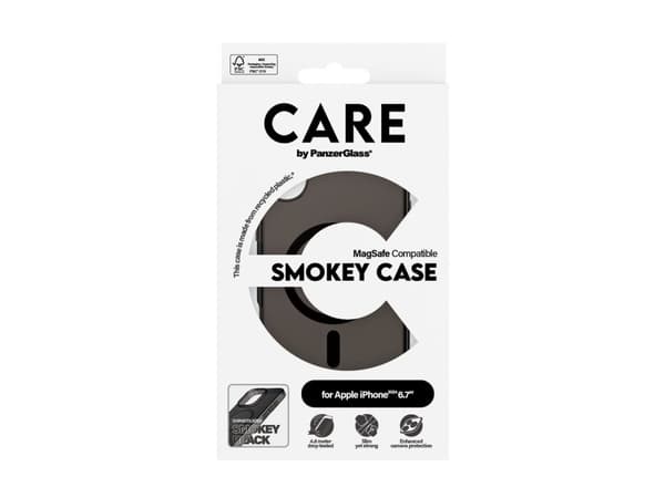 CARE by PanzerGlass Urban Combat - Baksidesskydd för mobiltelefon - MagSafe-kompatibilitet - termoplastisk polyuretan (TPU), polykarbonat (PC), oleof