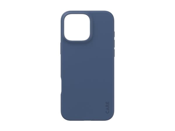 CARE by PanzerGlass - Baksidesskydd för mobiltelefon - termoplastisk polyuretan (TPU) - koronett blå - för Apple iPhone 16 Pro Max