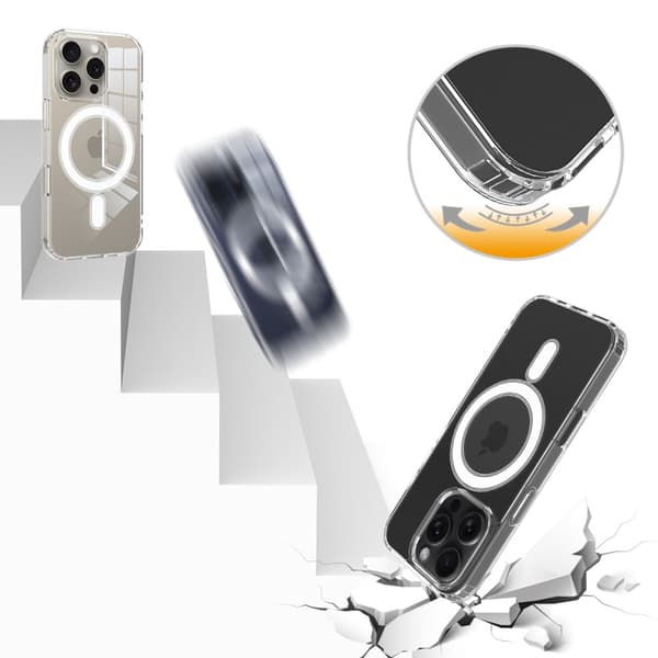 MagSafe Skal iPhone 16 Pro Max Transparent