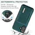Miniatyrbild 6 av 9: DG.MING 2 in 1 Magnetic Card Slot Case iPhone 16 Green
