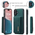 Miniatyrbild 7 av 9: DG.MING 2 in 1 Magnetic Card Slot Case iPhone 16 Green