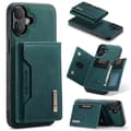 Miniatyrbild 1 av 9: DG.MING 2 in 1 Magnetic Card Slot Case iPhone 16 Green