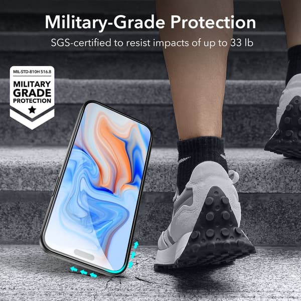 ESR iPhone 16 Pro Max Screen Protector Tempered Glass (2 Pack)