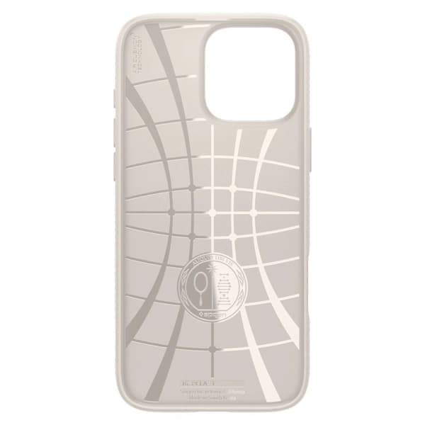 Spigen iPhone 16 Pro Case Liquid Air Natural Titanium