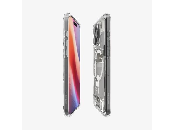 Spigen Ultra Hybrid Zero One (MagFit), Etui, Apple, iPhone 16 Pro Max, 17,5 cm (6.9"), Titan, Gjennomsiktig, Hvit