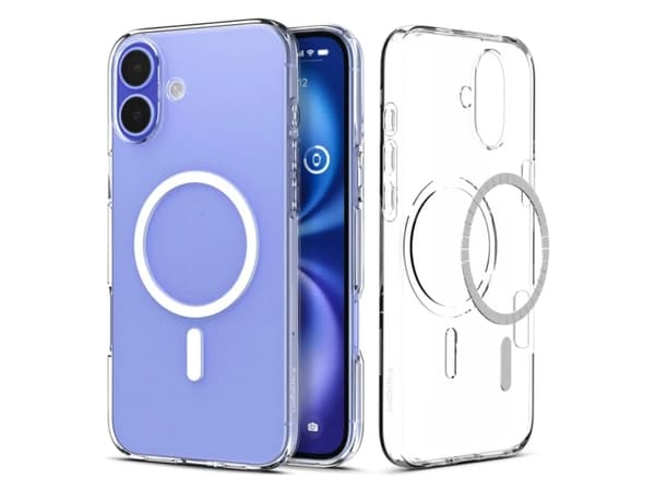 Spigen Liquid Crystal MagFit, Omslag, Apple, iPhone 16, 15,5 cm (6.1"), Transparent