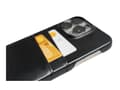 Miniatyrbilde 1 av 5: Screenor Lumo - Baksidedeksel for mobiltelefon - ekte skinn, termoplast-polyuretan (TPU) - svart - for Apple iPhone 16 Pro