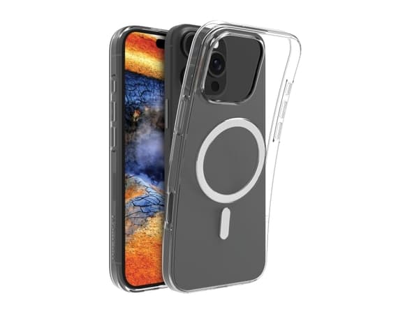 dbramante1928 Greenland Pro - Baksidesskydd för mobiltelefon - MagSafe-kompatibilitet - plast - klar - för Apple iPhone 16 Pro