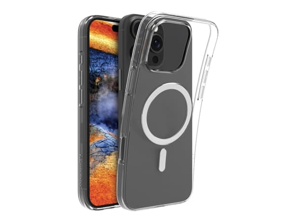 dbramante1928 Greenland Pro - Baksidesskydd för mobiltelefon - MagSafe-kompatibilitet - plast - klar - för Apple iPhone 16 Pro