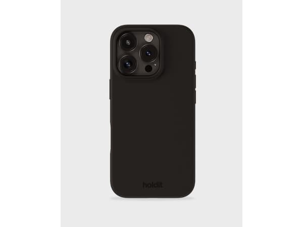 HoldIt Silicone, Etui, Apple, iPhone 16 Pro, 16 cm (6.3"), Sort
