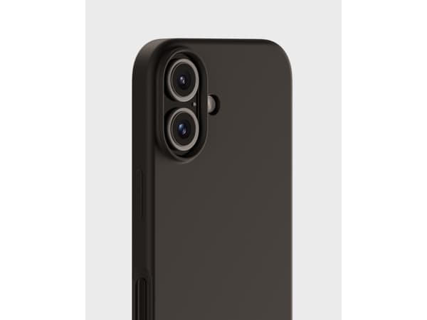 HoldIt Silicone, Omslag, Apple, iPhone 16, 15,5 cm (6.1"), Svart