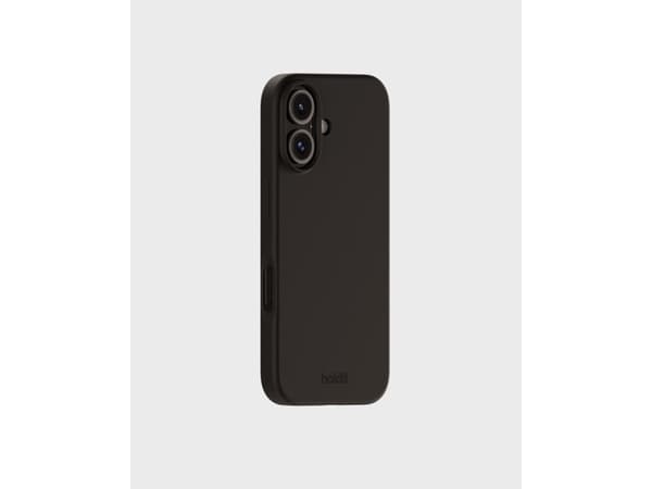 HoldIt Silicone, Omslag, Apple, iPhone 16, 15,5 cm (6.1"), Svart