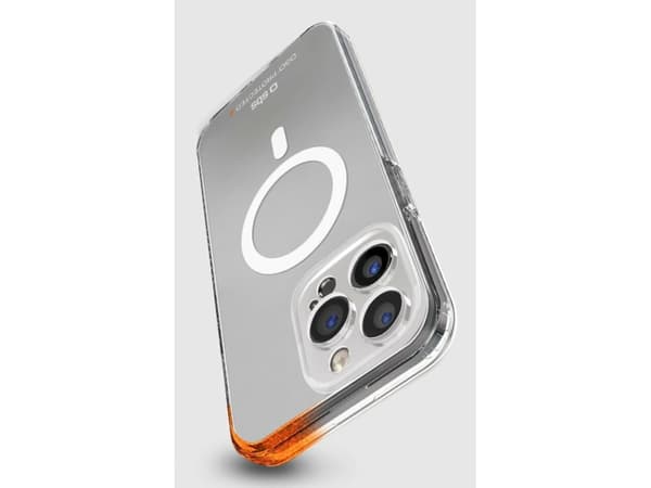 SBS Extreme Mag D3O MagSafe-deksel til iPhone 16 Pro - gjennomsiktig