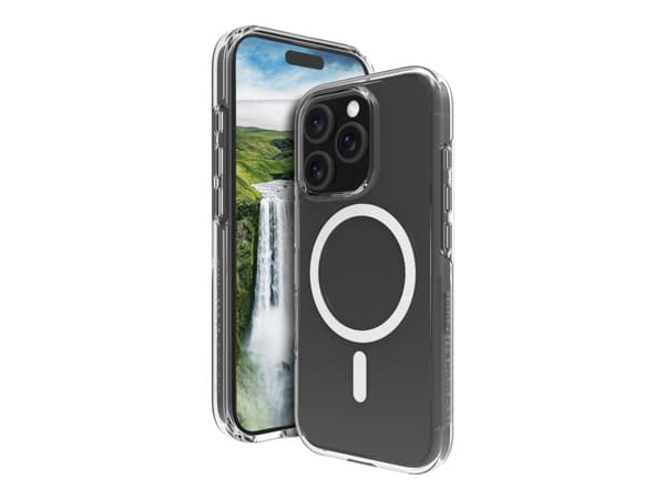dbramante1928 Iceland Ultra - Baksidesskydd för mobiltelefon - MagSafe-kompatibilitet - D3O, plast - klar - för Apple iPhone 16 Pro Max