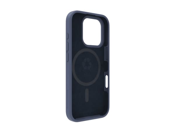 dbramante1928 Monaco - Baksidesskydd för mobiltelefon - MagSafe-kompatibilitet - silikon, plast - havsblå - för Apple iPhone 16 Pro