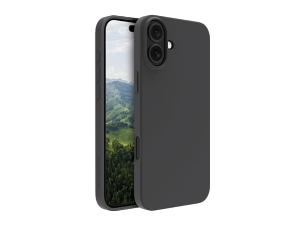 dbramante1928 Greenland - Baksidedeksel for mobiltelefon - plastikk - nattsvart - for Apple iPhone 16 Plus