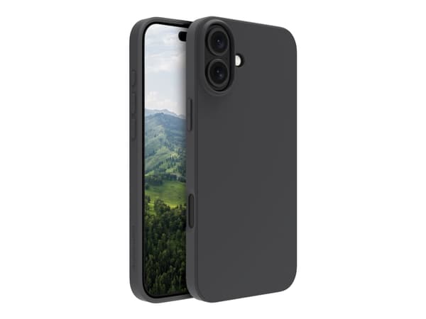 dbramante1928 Greenland - Baksidedeksel for mobiltelefon - plastikk - nattsvart - for Apple iPhone 16 Plus