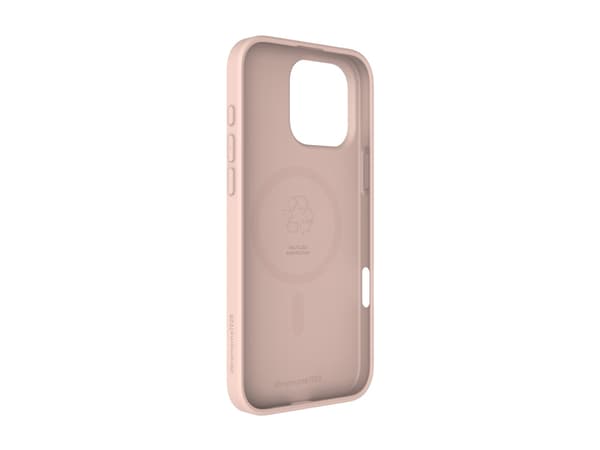 dbramante1928 Greenland Pro - Baksidesskydd för mobiltelefon - MagSafe-kompatibilitet - plast - rosa sand - för Apple iPhone 16 Pro Max