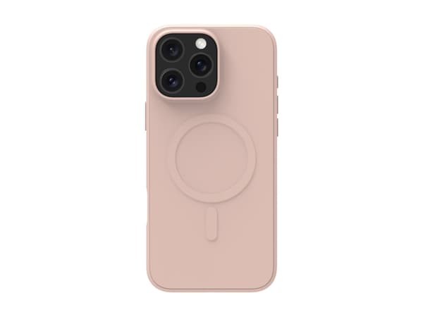 dbramante1928 Greenland Pro - Baksidesskydd för mobiltelefon - MagSafe-kompatibilitet - plast - rosa sand - för Apple iPhone 16 Pro Max