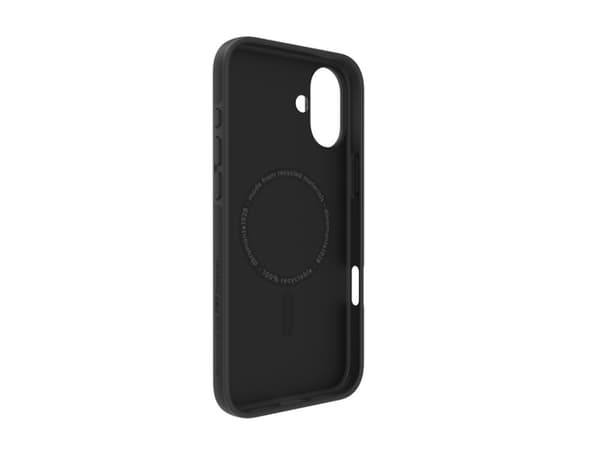 dbramante1928 Iceland Ultra - Baksidedeksel for mobiltelefon - MagSafe-samsvar - D3O, plastikk - svart - for Apple iPhone 16 Plus