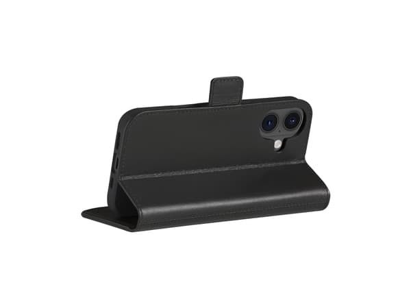 dbramante1928 Copenhagen - iPhone 16 - Black, Folio, Apple, iPhone 16, 15.5 cm (6.1"), Black