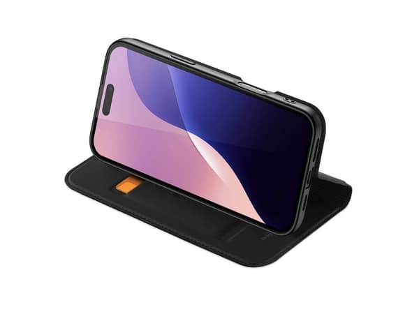 nevox 2373, Folio, Apple, iPhone 16 Pro Max, 17,5 cm (6.9"), Svart