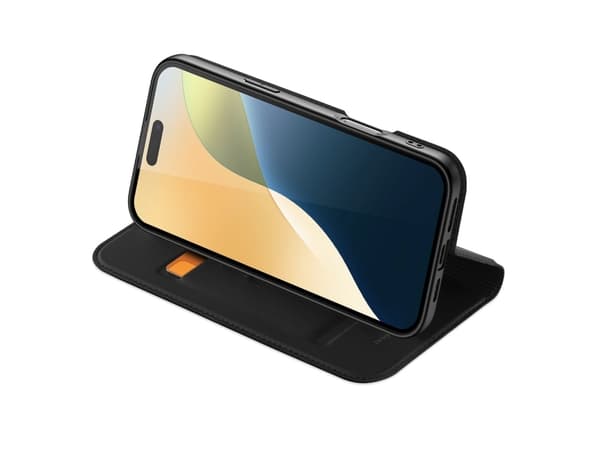 nevox 2371, Folio, Apple, iPhone 16 Plus, 17 cm (6.7"), Svart