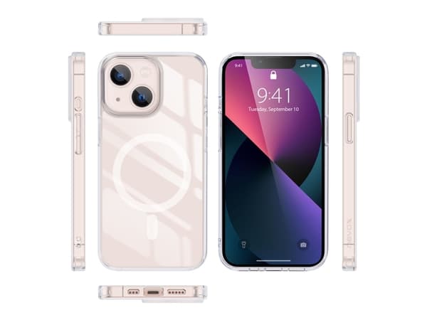 nevox 2387, Etui, Apple, iPhone 16 Plus, 17 cm (6.7"), Gjennomsiktig