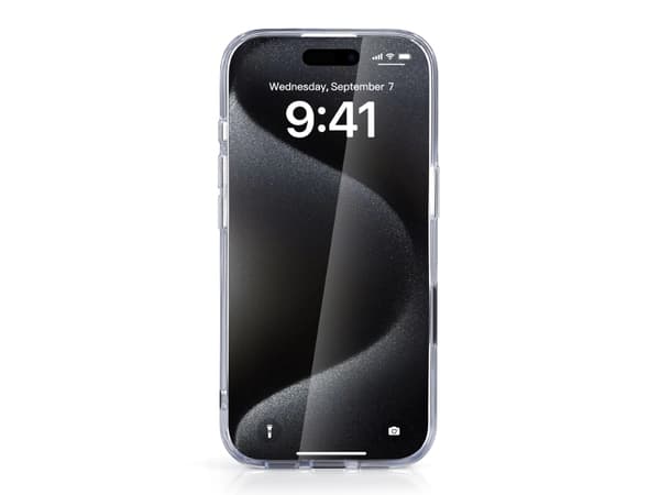 nevox StyleShell SHOCKFlex, Rund (shell case), Apple, iPhone 16 Plus, 17 cm (6.7"), Gjennomsiktig