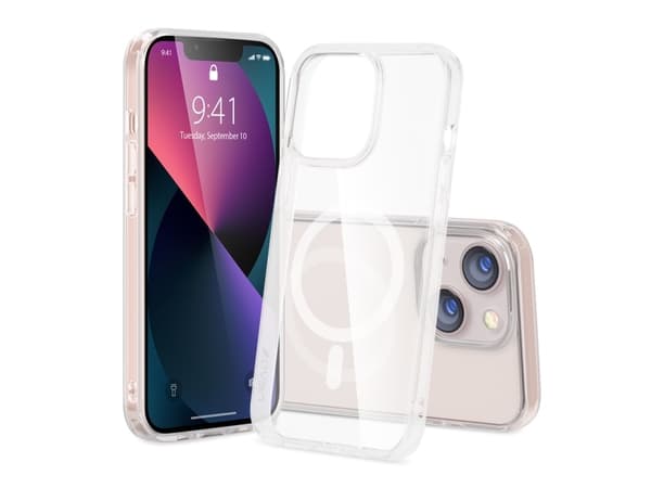 nevox 2386, Omslag, Apple, iPhone 16, 15,5 cm (6.1"), Transparent