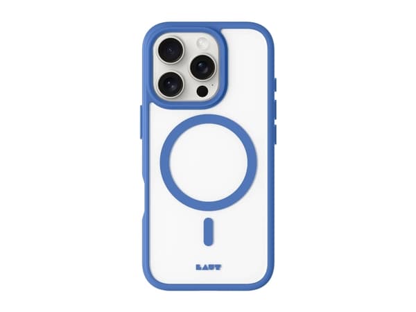LAUT Huex Protect, Etui, Apple, iPhone 16 Pro Max, 17 cm (6.7"), Translucent, Blå