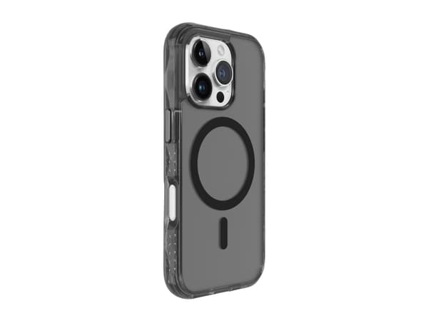 PICOM Laut Crystal Matter X - suojakotelo iPhonelle 16 Pro yhteensopiva MagSafe (musta kristalli)