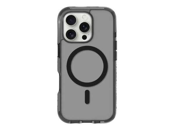 PICOM Laut Crystal Matter X - suojakotelo iPhonelle 16 Pro yhteensopiva MagSafe (musta kristalli)